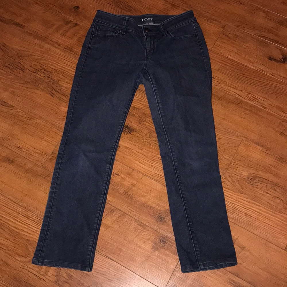 Loft Curvy Straight Jeans Petite 27/4P Women’s